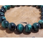 bracelet oeil de tigre vert 4