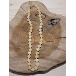 collier boule 8mm calcite orange 1