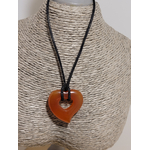 pendentif coeur dans un coeur cornaline 1