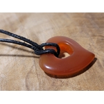 pendentif coeur dans un coeur cornaline 3
