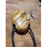 pendentif goutte percé de jaspe paysage 5