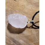 pendentif brute quartz rose 4