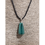 pendentif pierre polie  malachite 1