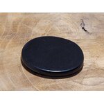 pierre plate obsidienne noire 1