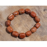 Bracelet pepite jaspe rouge 1