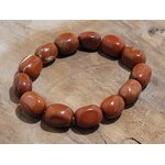Bracelet pepite jaspe rouge 2