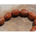 Bracelet pepite jaspe rouge 5