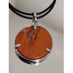 pendentif arbre de vie jaspe rouge 2