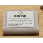 Savon au lait d'ânesse frais bio et Violette