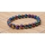 bracelet hématite arc en ciel