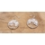 boucles d'oreilles quartz rose 1