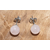 Boucles d'oreilles quartz rose 8mm 2