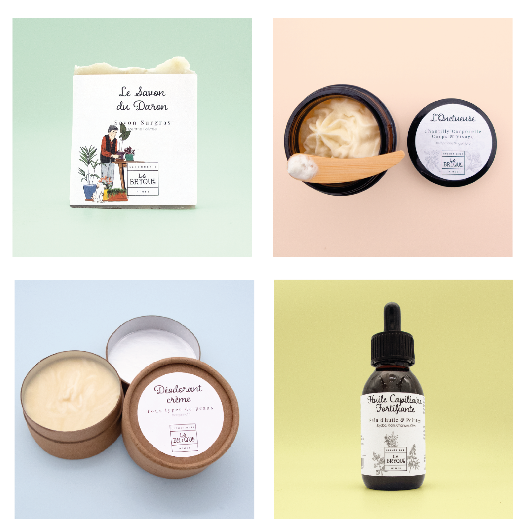 la brique les cosmetiques qui sutilisent avec les doigts