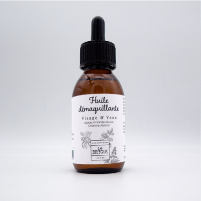 Huile visage biologique démaquillante - 100ml