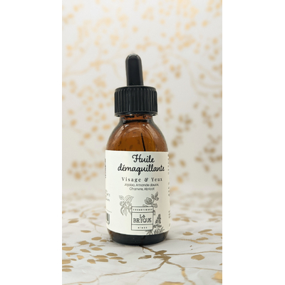 Huile visage biologique démaquillante - 100ml