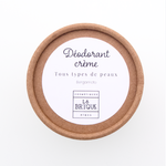 Déodorant crème dessus