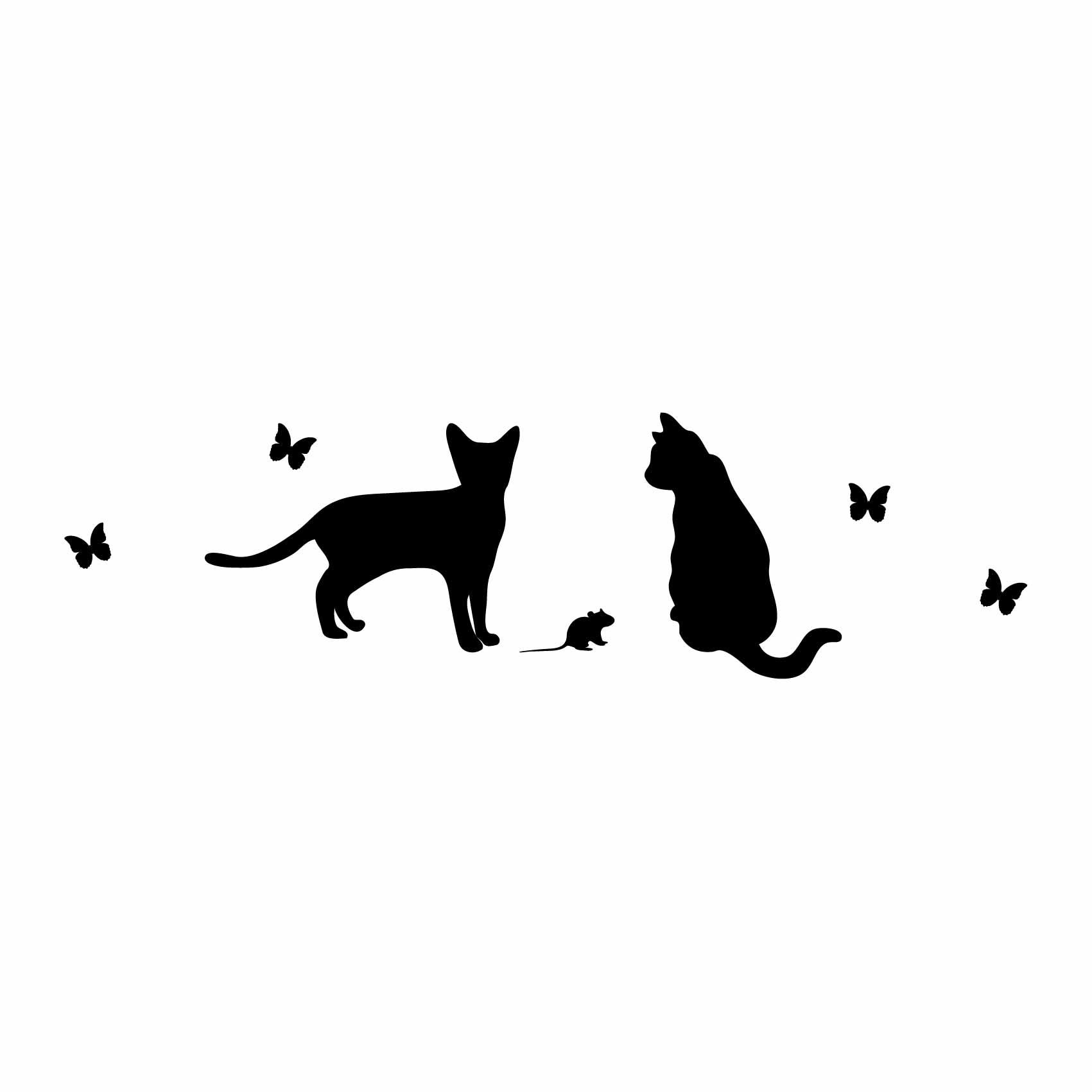 stickers-chats-papillons-ref22chat-autocollant-muraux-animaux-chat-papillon-sticker-mural-deco-salon-chambre-enfant-(2)
