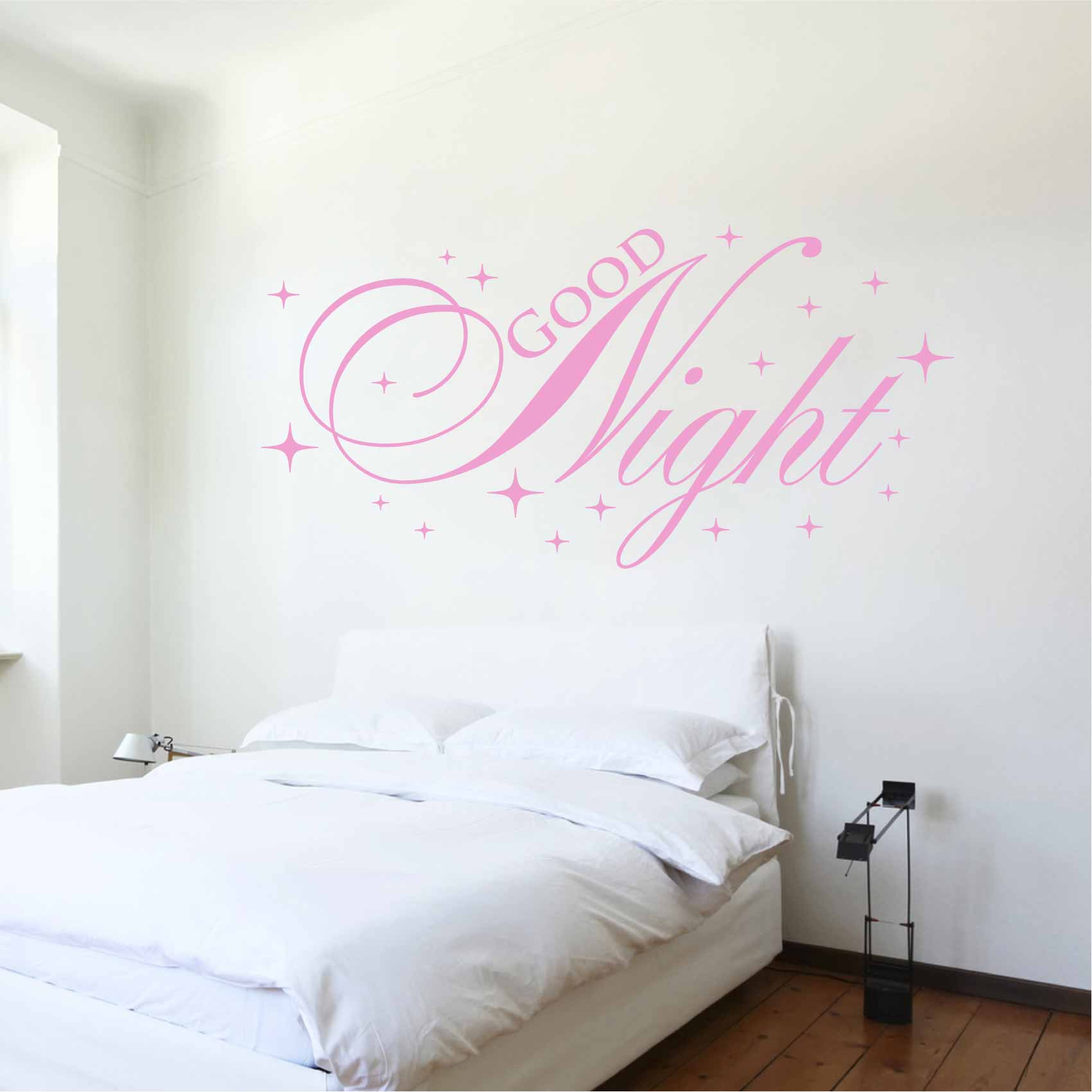 stickers-good-night-ref20chambre-autocollant-muraux-sticker-mural-deco-adulte-chambre-a-coucher-parents-couple-decoration