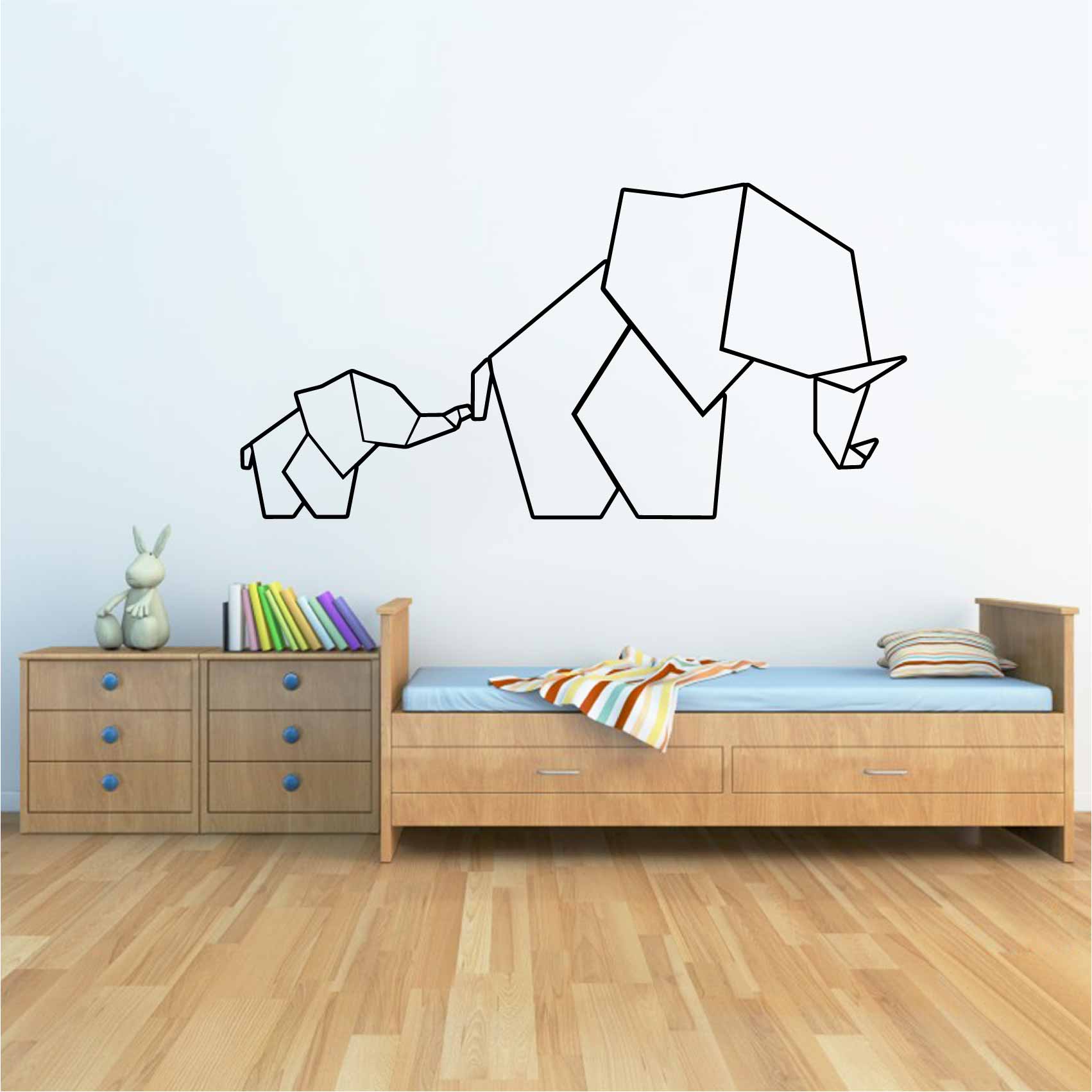 stickers-elephant-origami-famille-mignon-animaux-enfant-ref1elephant-autocollant-mural-stickers-muraux-sticker-deco-salon-cuisine-chambre-min