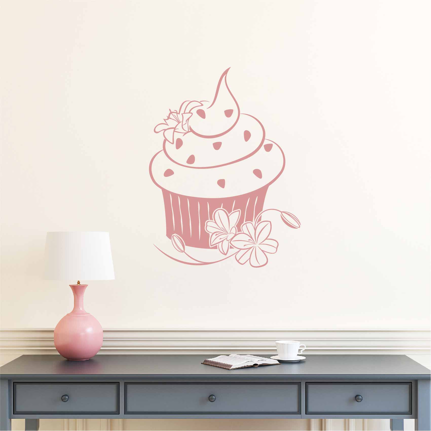 stickers-cupcake-fleur-ref22cupcake-autocollant-muraux-cuisine-salle-a-manger-salon-sticker-mural-deco-gateau-cupcakes-gateaux