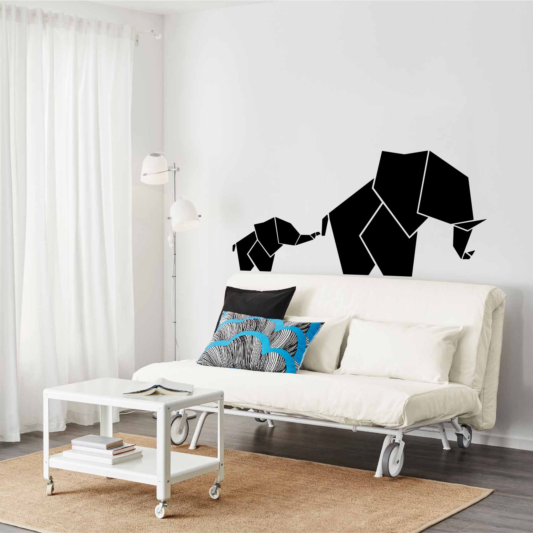 stickers-elephant-origami-plein-famille-mignon-animaux-enfant-ref2elephant-autocollant-mural-stickers-muraux-sticker-deco-salon-cuisine-chambre-min