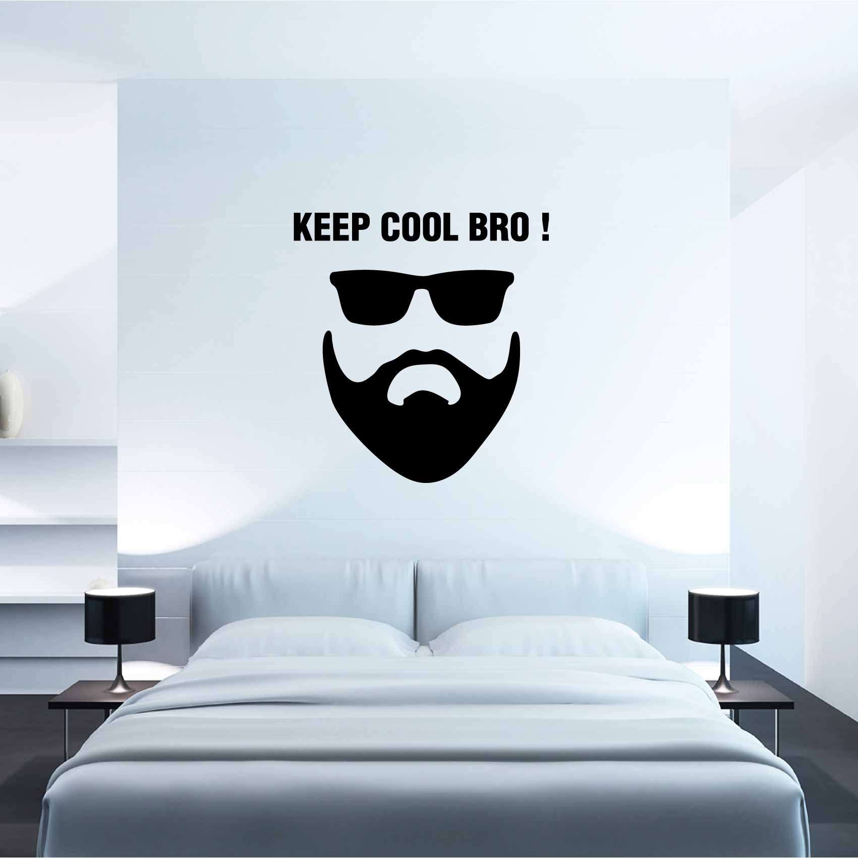stickers-keep-cool-bro-barbe-lunettes-soleil-ref1keepcoolbro-autocollant-mural-stickers-muraux-sticker-deco-cuisine-salon-chambre-min