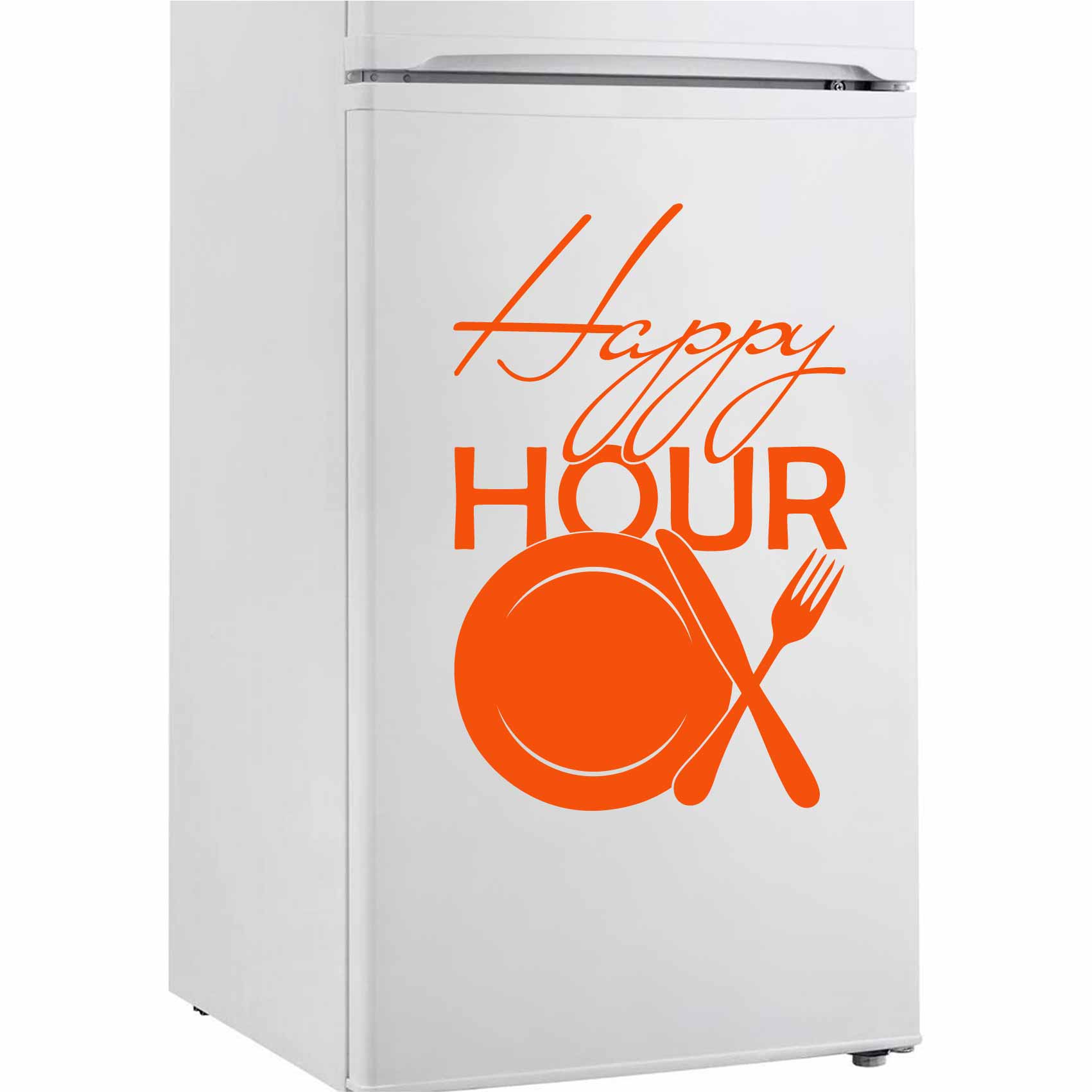 stickers-frigo-happy-hour-ref1frigo-autocollant-refrigerateur-stickers-pour-frigo-cuisine-frigidaire-combiné-congelateur-americain-decoration