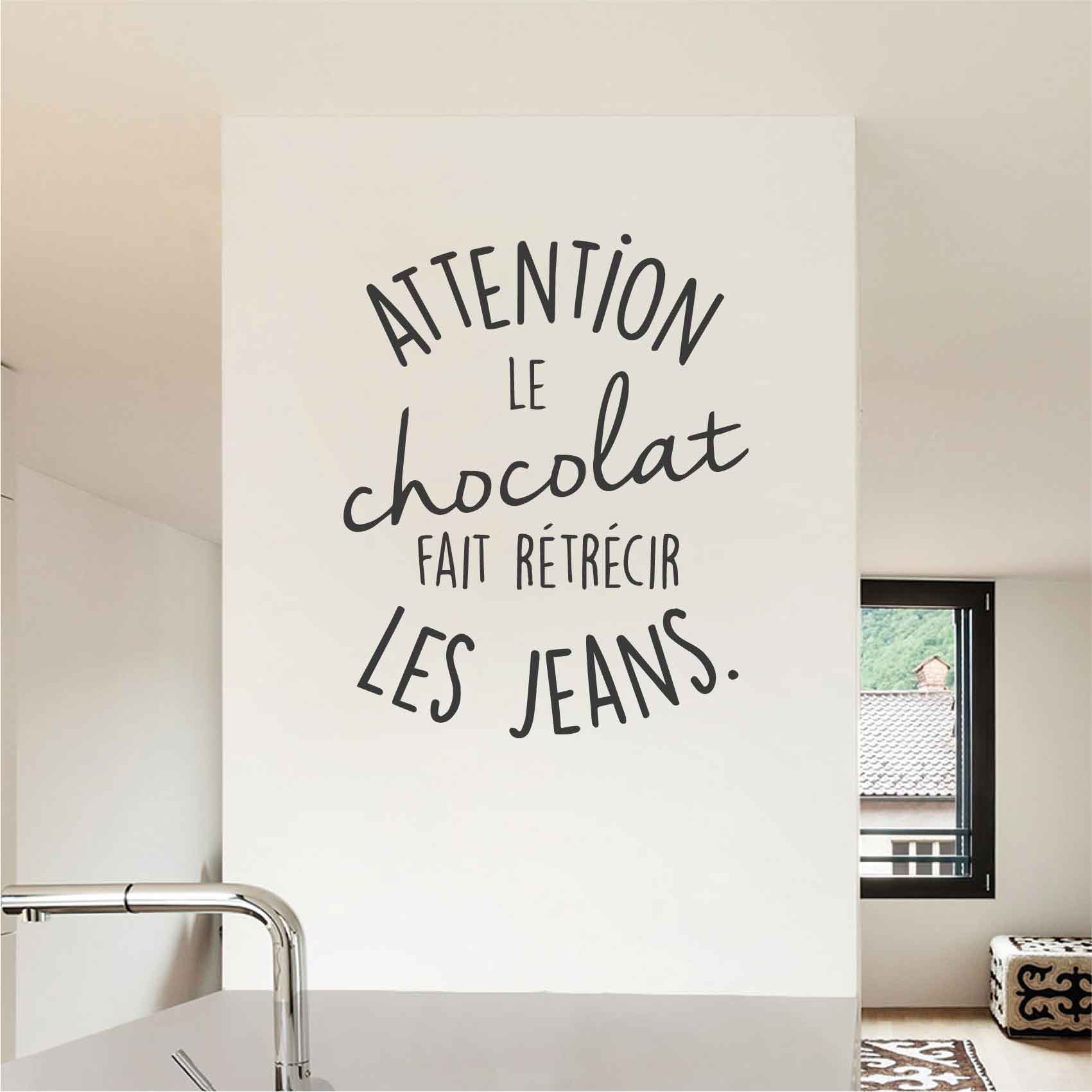 stickers-citation-chocolat-jeans-ref3citation-stickers-muraux-citations-sticker-mural-deco-femme-autocollant-salon-chambre-cuisine