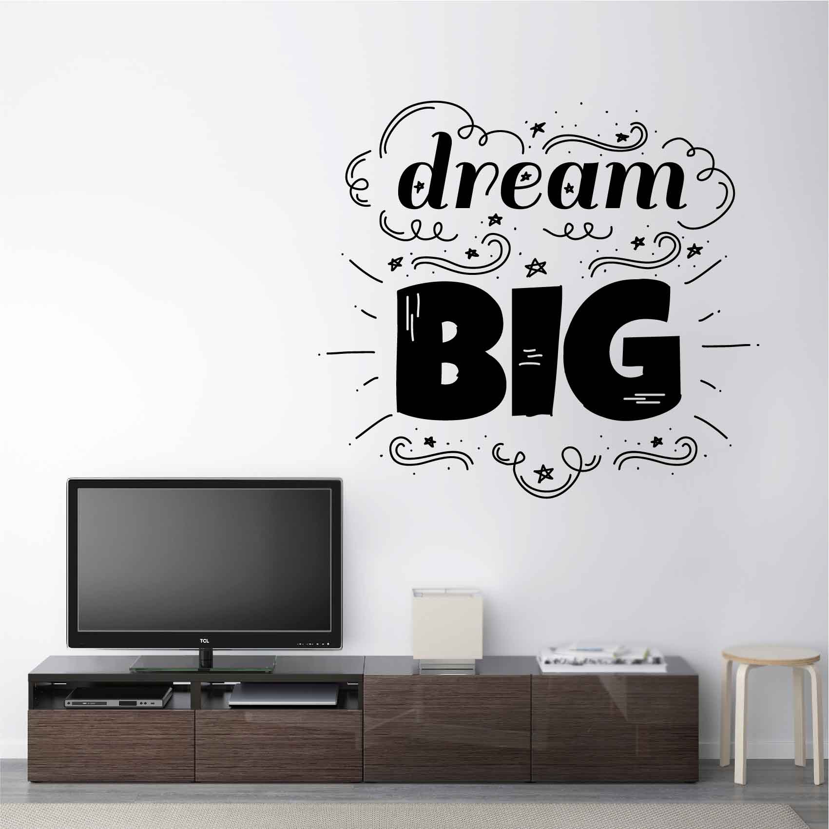 stickers-dream-big-ref7citation-stickers-muraux-motivation-autocollant-citations-deco-sticker-mural-citation-encouragement-salon-chambre