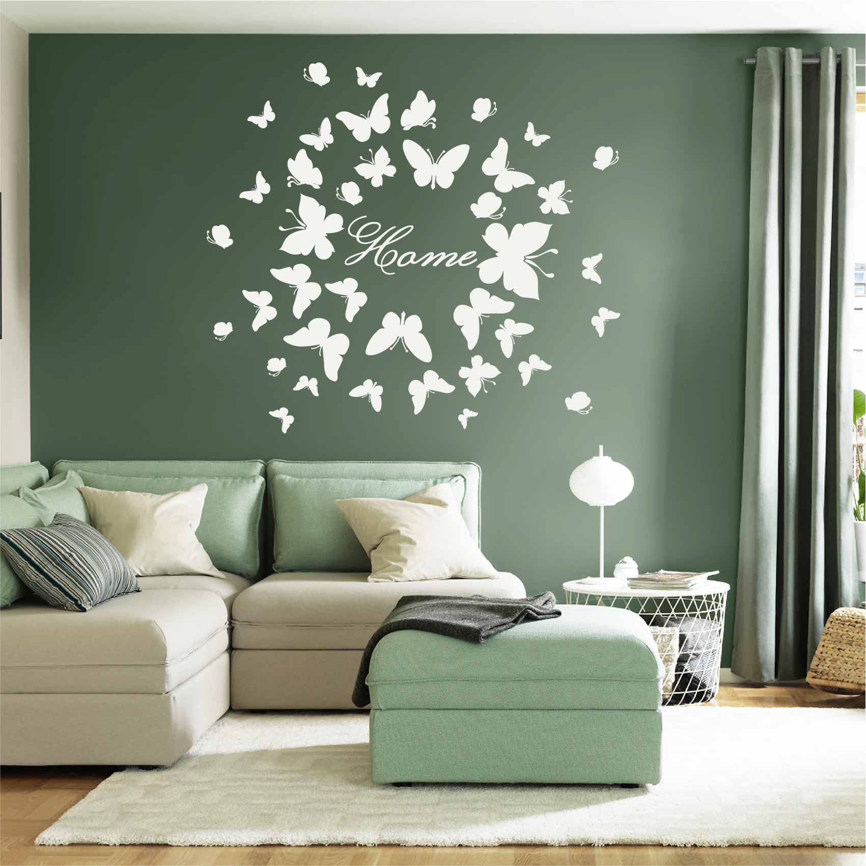 stickers-papillons-blancs-ref24papillon-stickers-muraux-papillon-autocollant-papillons-deco-sticker-mural-chambre-enfant-fille-bébé-salon