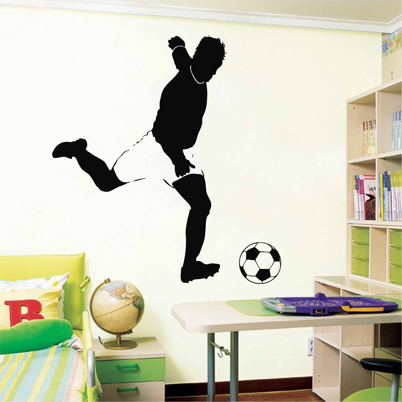 Stickers Enfant Football - Autocollant muraux et deco