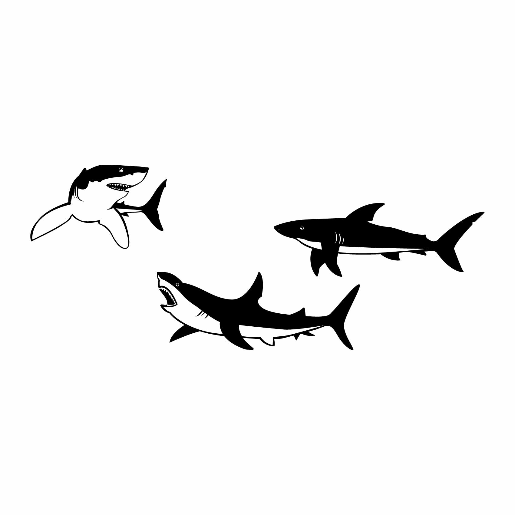 stickers-requins-ref5animauxmarins-stickers-animaux-marins-autocollant-muraux-animal-mignon-sticker-mural-enfant-chambre-salon-(2)