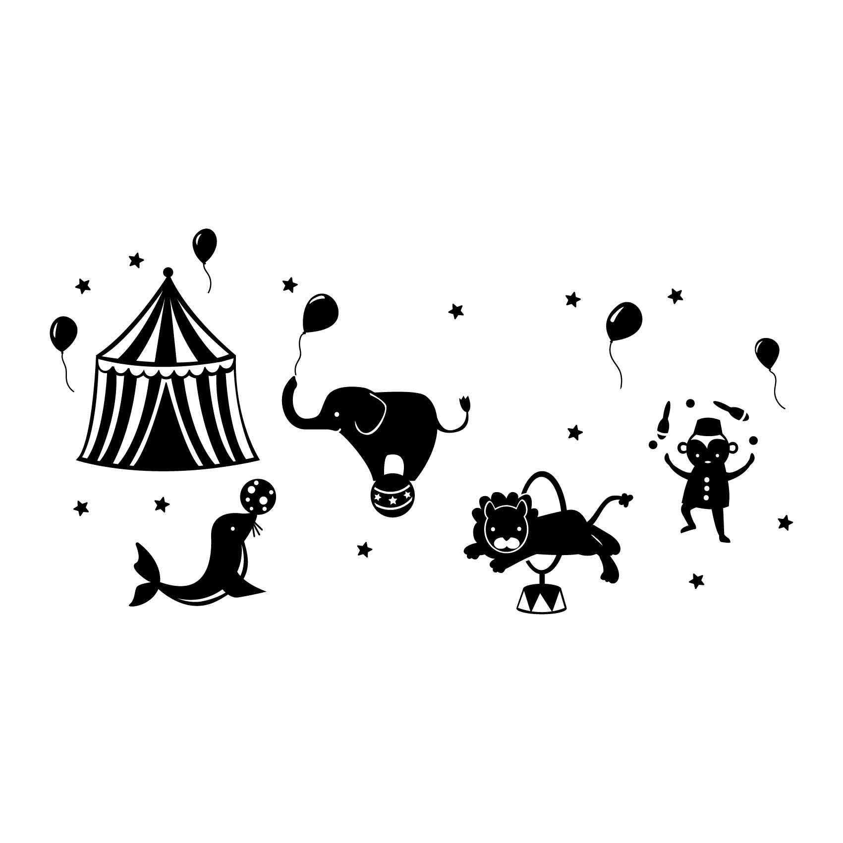 stickers-animaux-cirque-ref8animauxsavane-stickers-animaux-savane-autocollant-muraux-animal-afrique-sticker-mural-enfant-chambre-salon-(2)