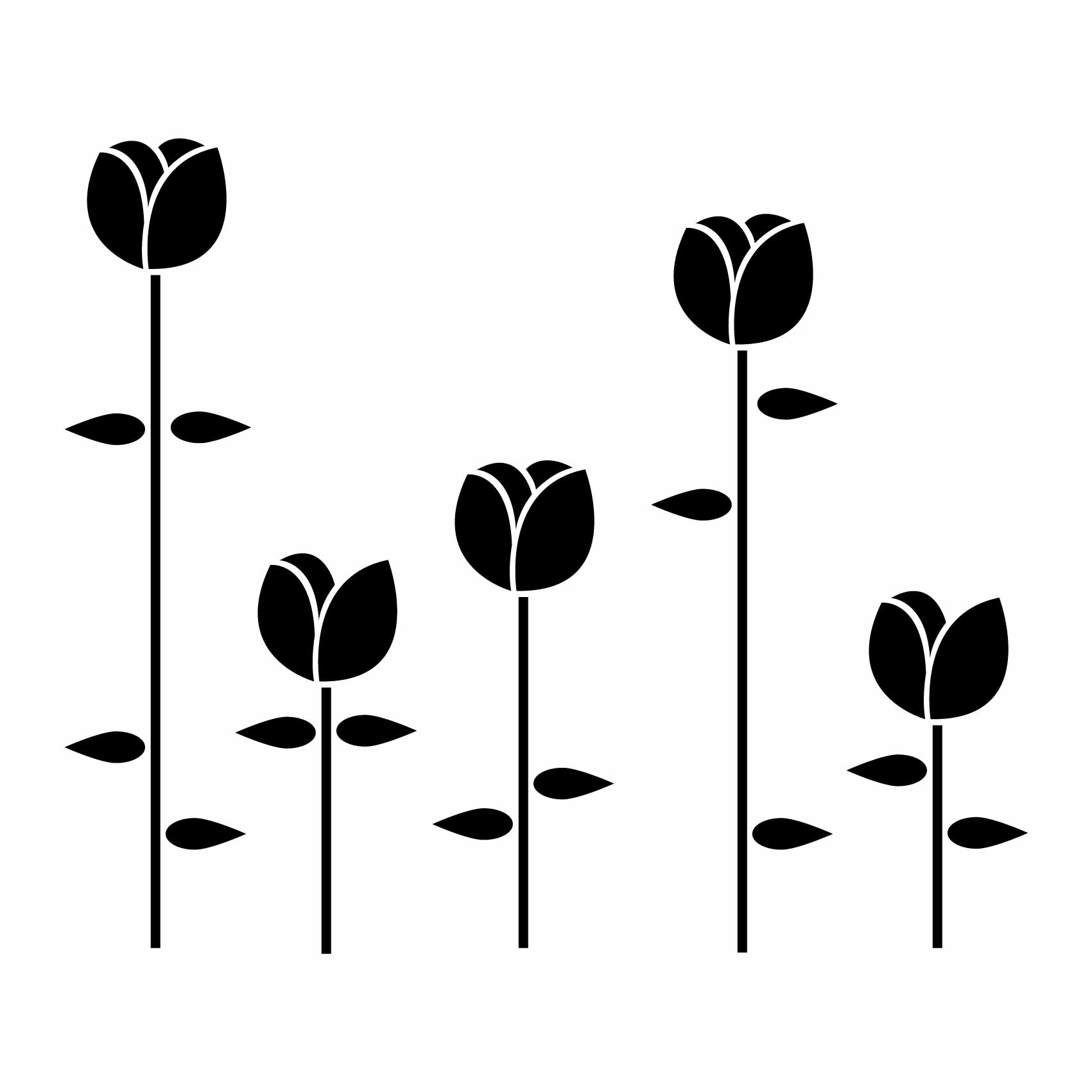 stickers-tulipes-ref1fleur-stickers-muraux-fleurs-autocollant-deco-salon-chambre-nature-sticker-mural-fleur