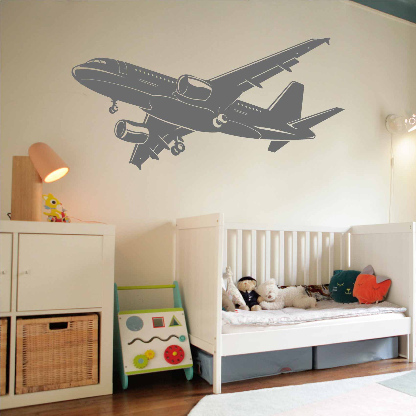 stickers-avion-de-ligne-ref11avion-stickers-muraux-avion-autocollant-deco-chambre-enfant-sticker-mural-avions