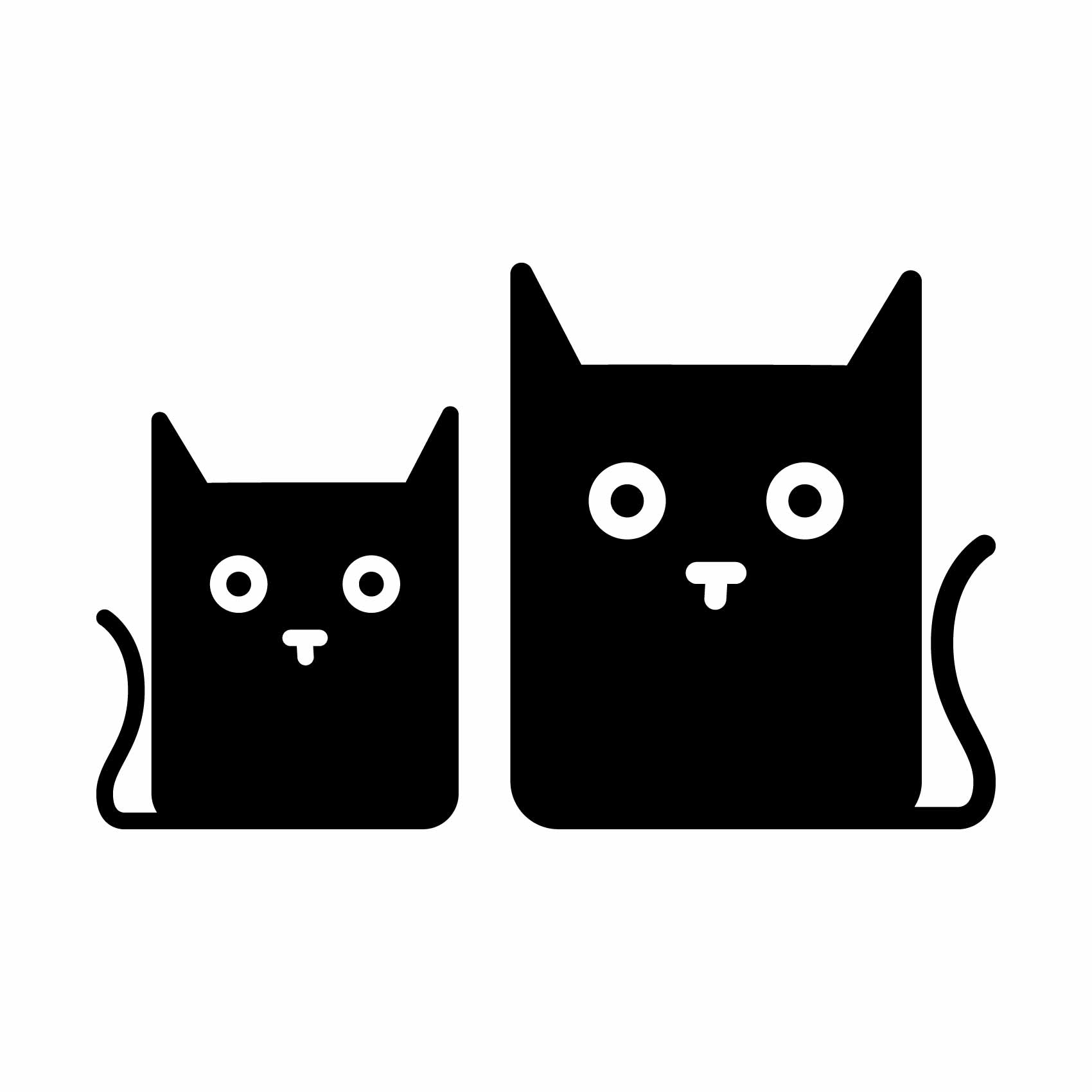 stickers-chats-dessin-ref8chat-autocollant-chat-deco-sticker-chaton-cartoon-chambre-enfant-stickers-muraux-fb
