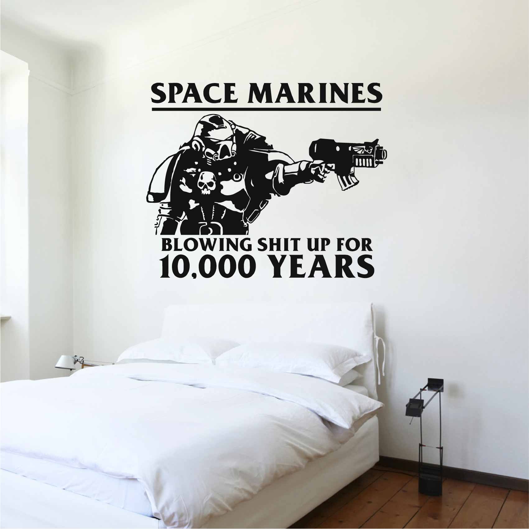 Stickers Space Marines - Autocollant muraux et deco