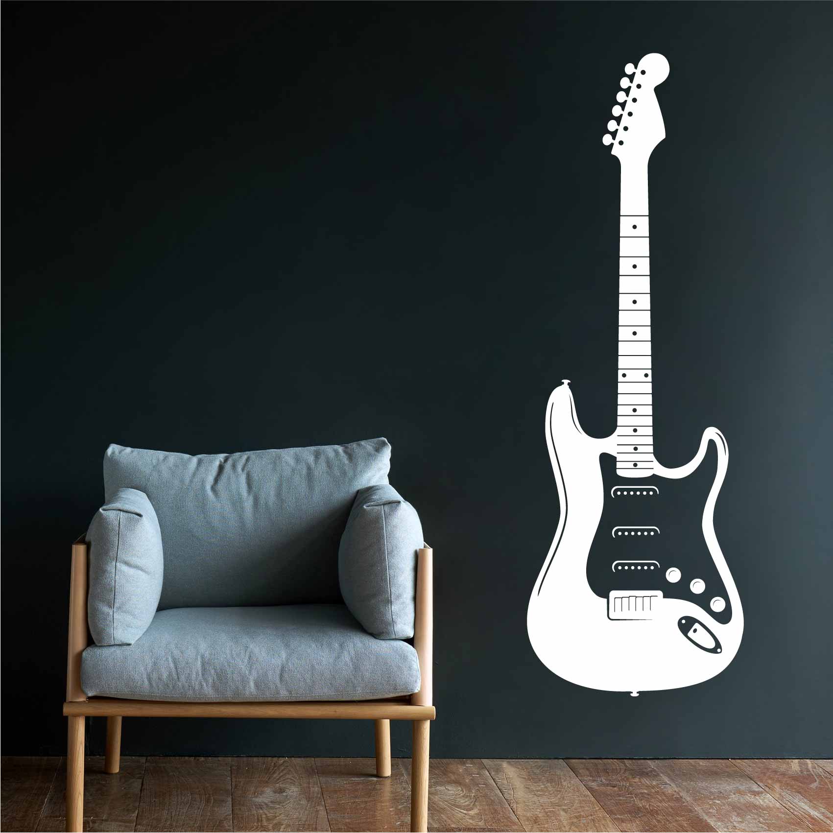 stickers-guitare-electrique-ref74musique-stickers-muraux-musique-autocollant-deco-salon-chambre-music-sticker-mural-musique