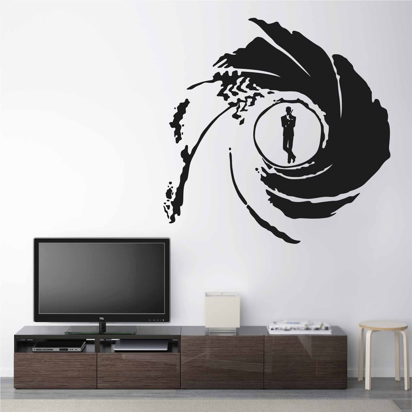 stickers-007-pop-art-ref1silhouette-stickers-muraux-silhouette-autocollant-silhouettes-chambre-salon-sticker-mural-ombre