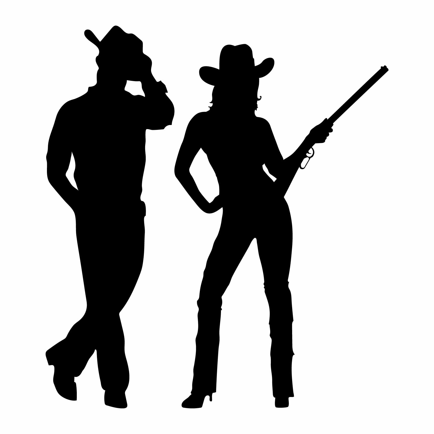 stickers-silhouette-cowboy-cowgirl-ref7silhouette-stickers-muraux-silhouette-autocollant-chambre-salon-sticker-mural-ombre-(2)
