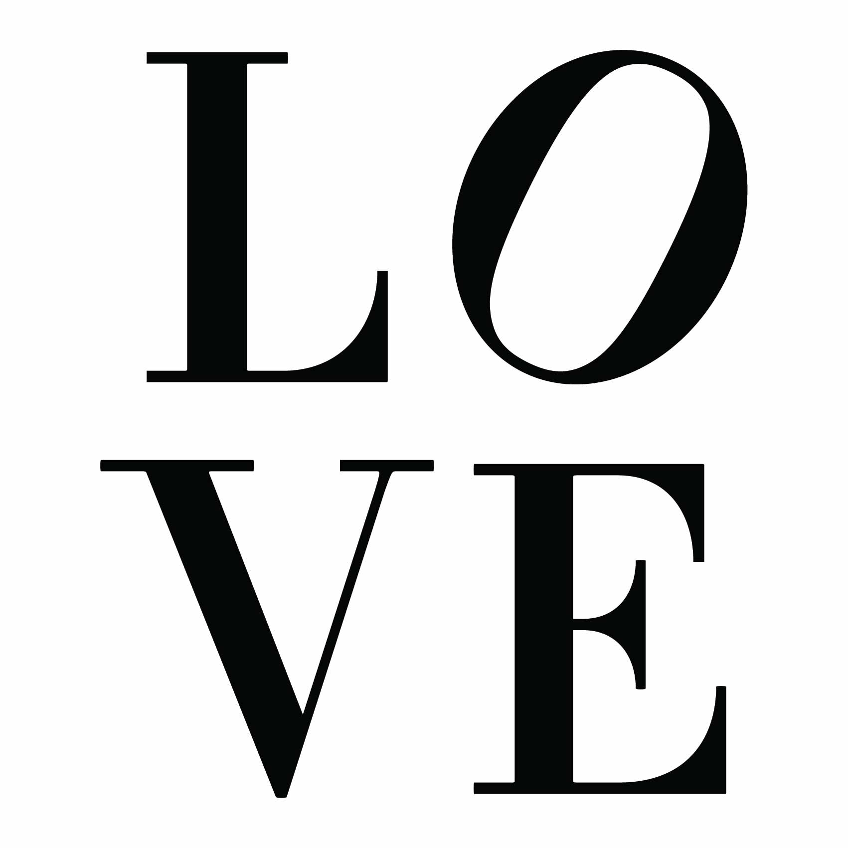 Stickers mural Love Autocollant muraux et deco