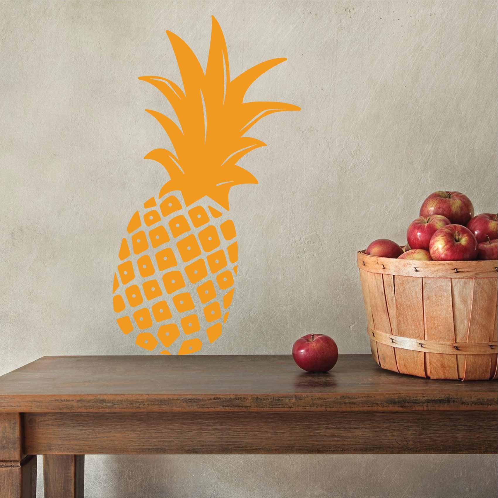 stickers-ananas-ref70cuisine-stickers-muraux-cuisine-autocollant-deco-cuisine-chambre-salon-sticker-mural-decoration
