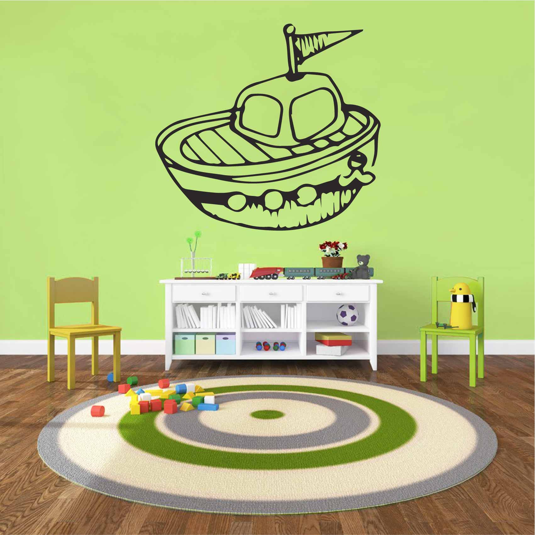 stickers-bateau-bébé-ref20bebe-stickers-muraux-bébé-autocollant-mural-bébé-sticker-chambre-enfant-garcon-decoration-deco