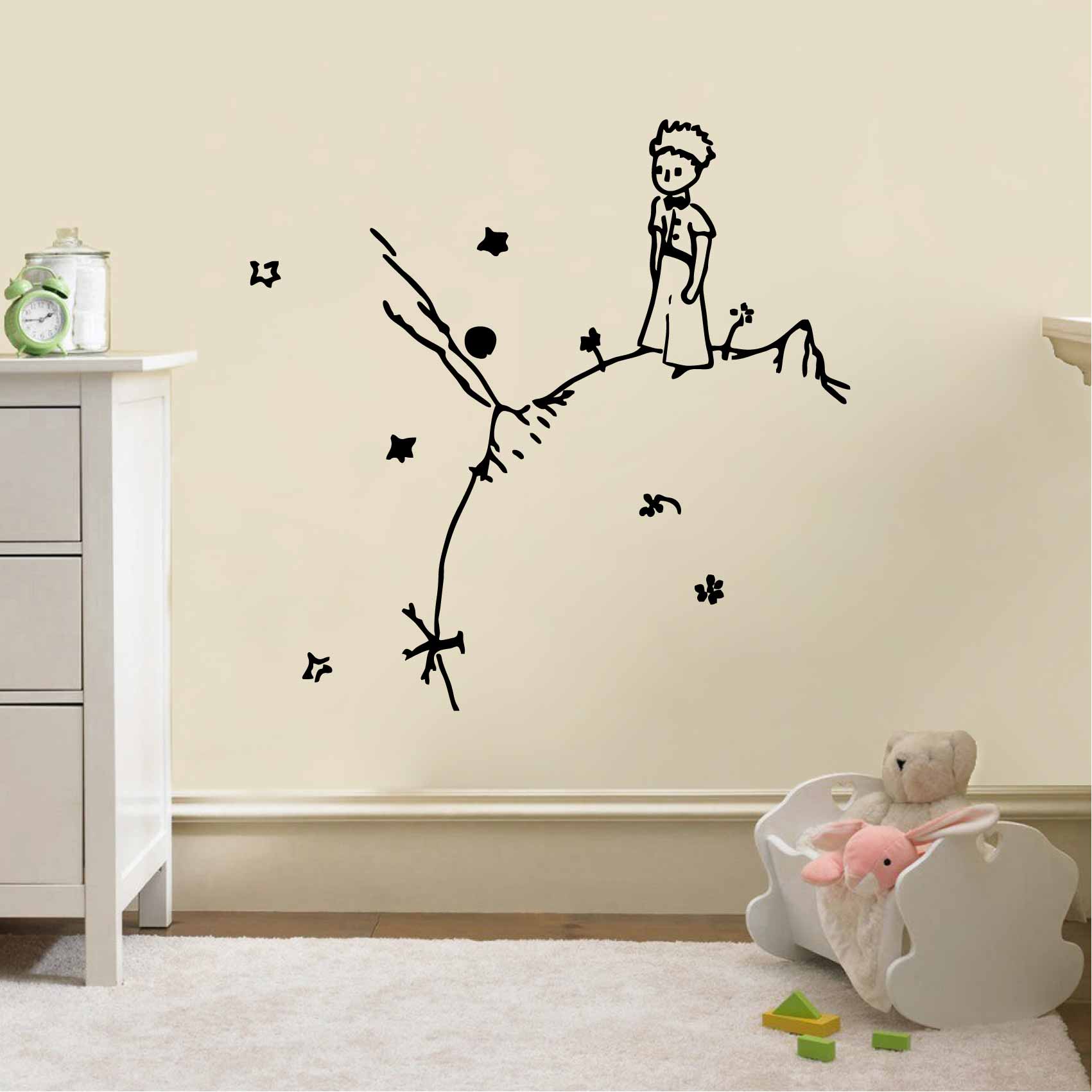 Sticker Chambre Bébé Little Prince - Déco originale pour Enfant