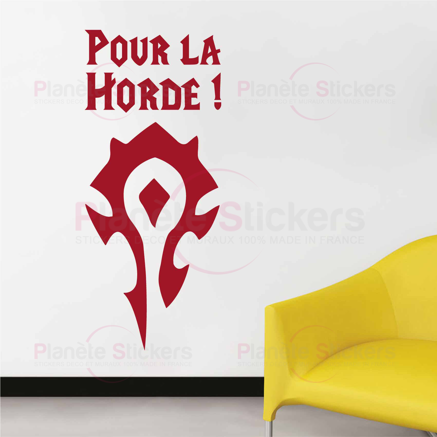 stickers-pour-la-horde-world-of-warcraft-ref12wow-stickers-muraux-world-of-warcraft-autocollant-mural-jeux-video-sticker-gamer-deco-gaming-salon-chambre