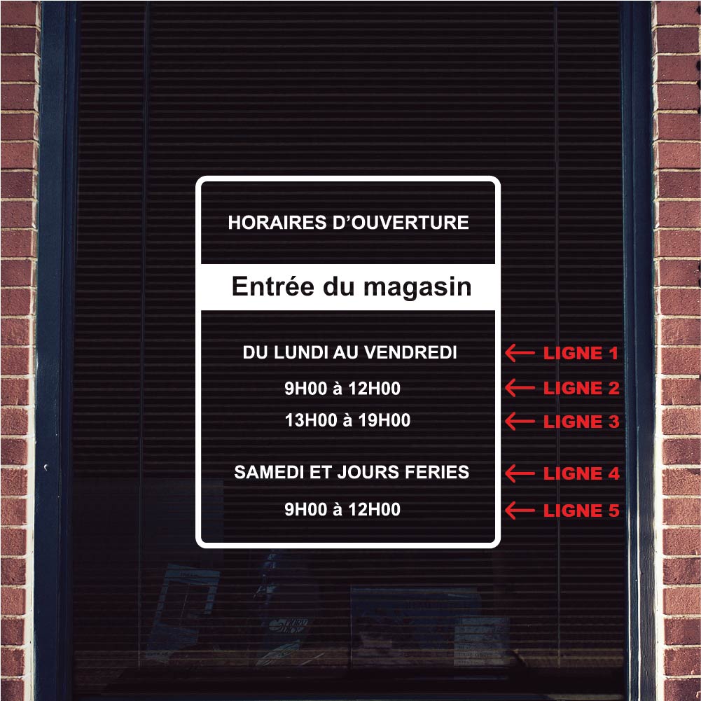 stickers-horaires-magasin-personnalisés-ref13horaireboutique-autocollant-horaire-porte-sticker-vitrine-café-magasin-boutique-personnalisable-2