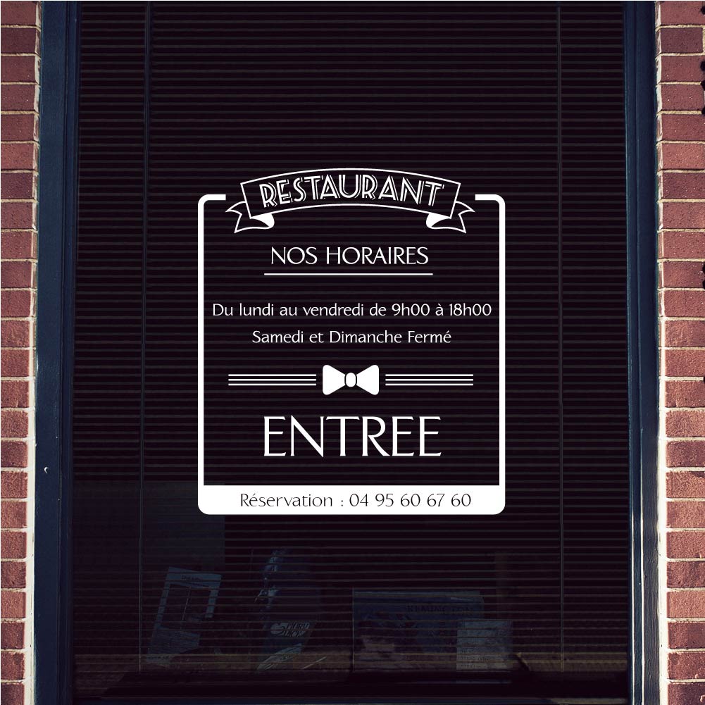 stickers-horaires-vitrine-restaurant-ref4horaireboutique-autocollant-horaire-porte-sticker-vitrine-café-personnalisé-magasin-boutique-personnalisable