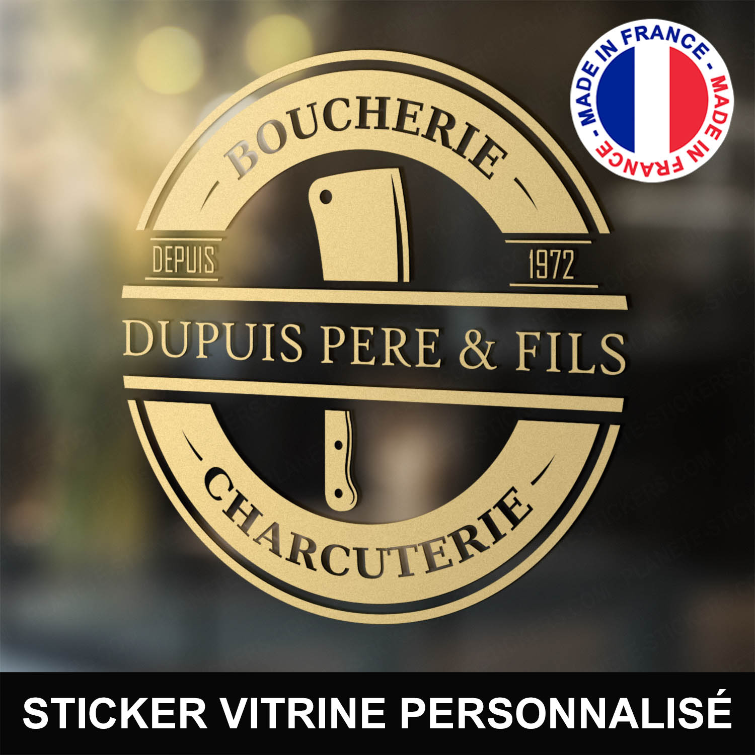 ref1boucherievitrine-stickers-boucherie-charcuterie-vitrine-sticker-personnalisé-autocollant-boutique-pro-boucher-charcutier-professionnel