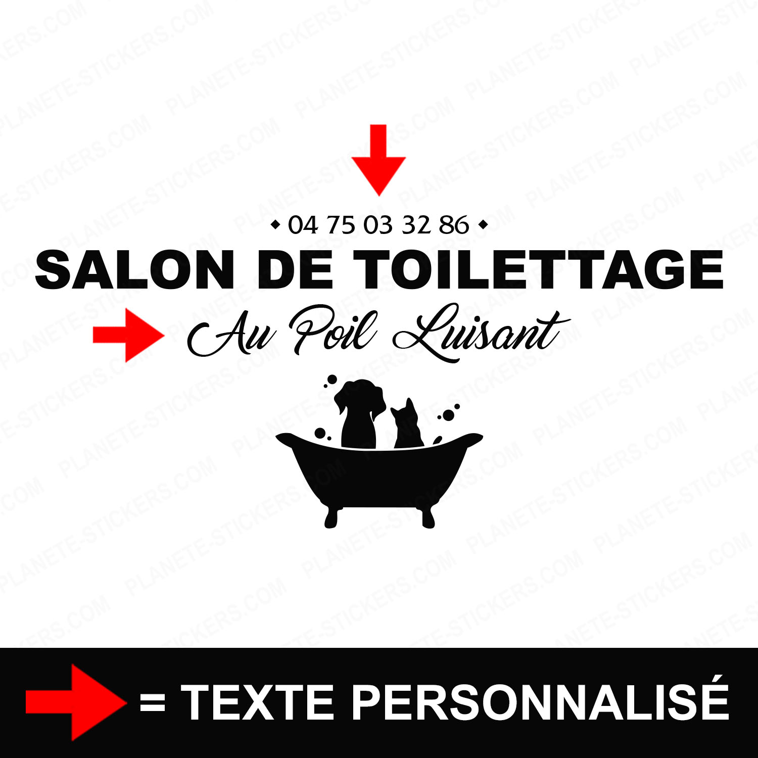 ref7salondetoilettagevitrine-stickers-salon-de-toilettage-vitrine-sticker-personnalisé-autocollant-toiletteur-pro-vitre-professionnel-logo-baignoire-2