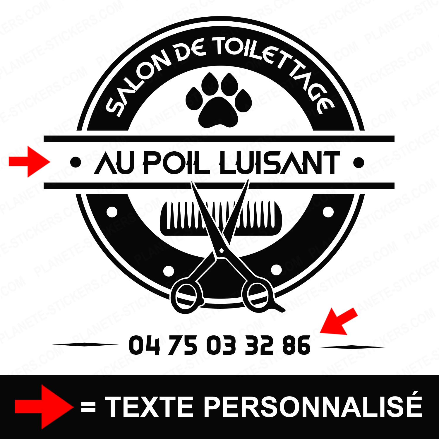 ref10salondetoilettagevitrine-stickers-salon-de-toilettage-vitrine-sticker-personnalisé-autocollant-toiletteur-pro-vitre-professionnel-logo-ciseaux-2